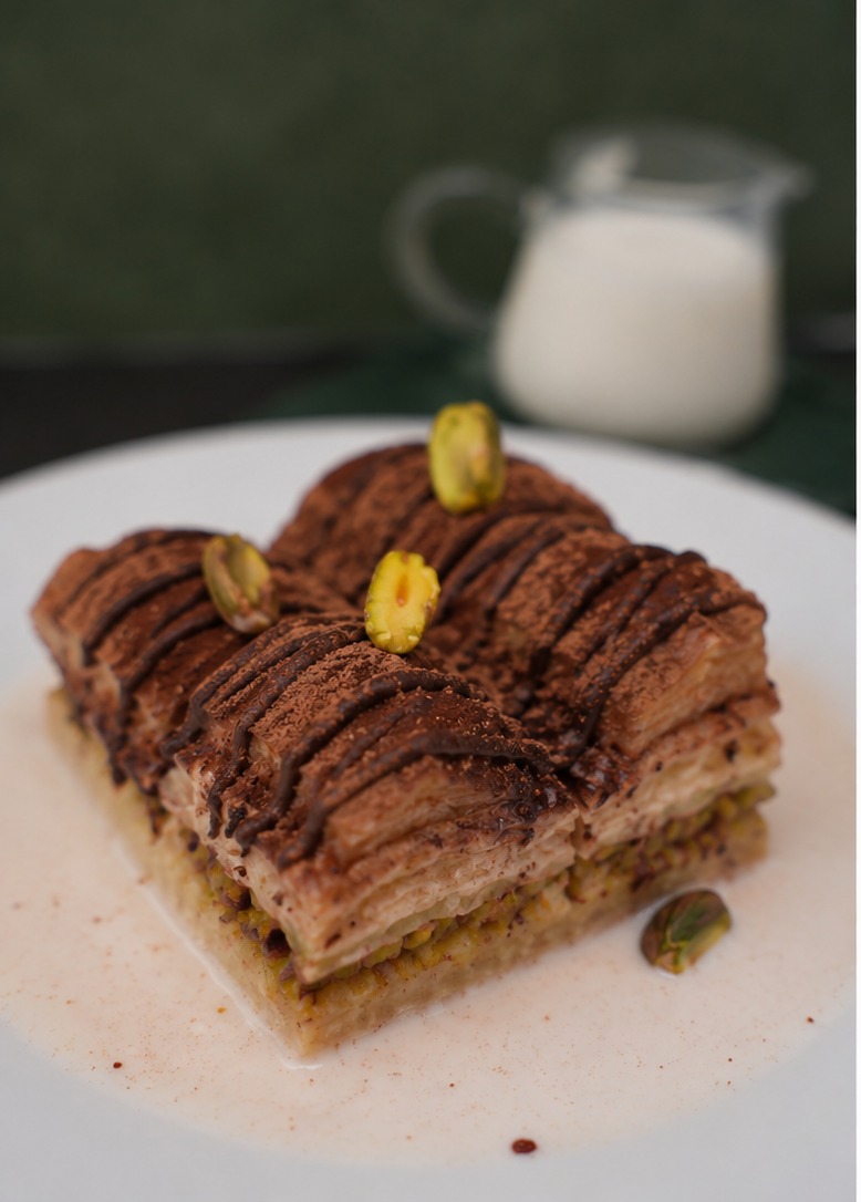 Tres Leches Baklava — handcrafted at Olive & Fire Austin